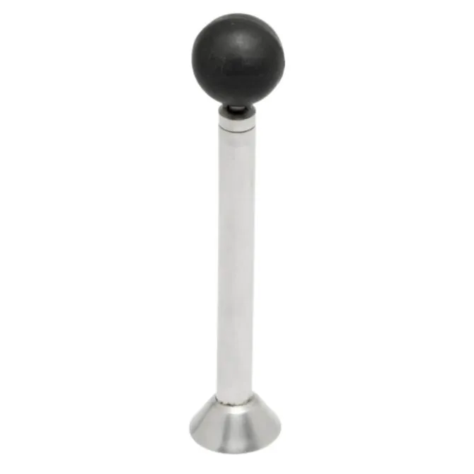 100% Chef ei-onttopper voor kwartelei 10,5 cm rvs glans