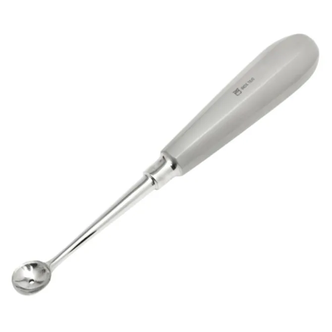 100% Chef mini meloenboller 12 mm rvs grijs