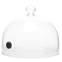 100% Chef Rubi rookstolp met ventiel ø 18 cm glas