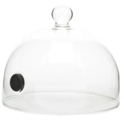 100% Chef Rubi rookstolp met ventiel ø 14 cm glas