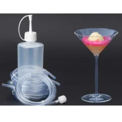 100% Chef Spaghetto kit rond 100 cm kunststof transparant 6-delig