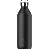 Chilly's Bottle waterfles 1 liter rvs Abyss Black