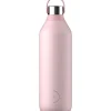 Chilly's Bottle waterfles 1000 ml rvs Blush Pink