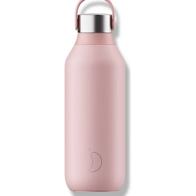 Chilly's Bottle waterfles 500 ml rvs Blush Pink