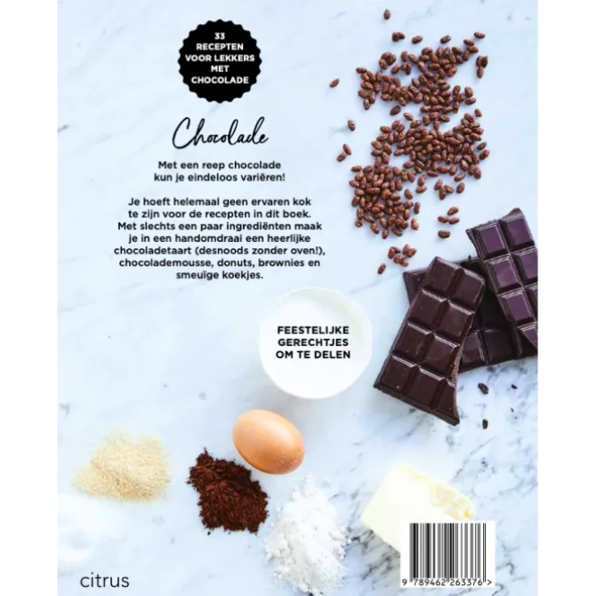 Chocolade : feestelijke gerechtjes om te delen