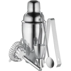 Cilio cocktailset rvs 5-delig