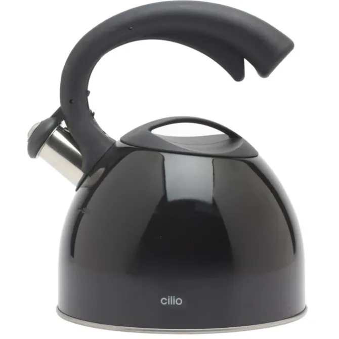 Cilio fluitketel 2,5 liter rvs zwart
