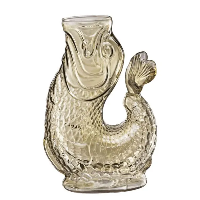 Cilio Nemo karaf 1 liter glas beige