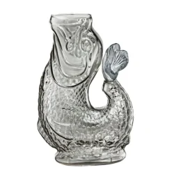 Cilio Nemo karaf 1 liter glas grijs