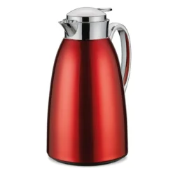 Cilio Venezia thermoskan 1 liter rvs rood