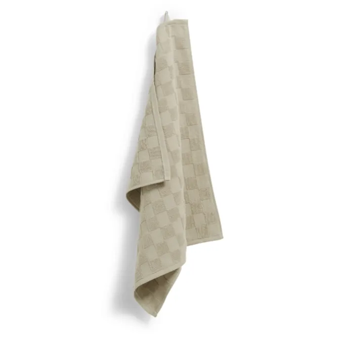 Cinderella Checkmaid handdoek 55 x 50 cm taupe