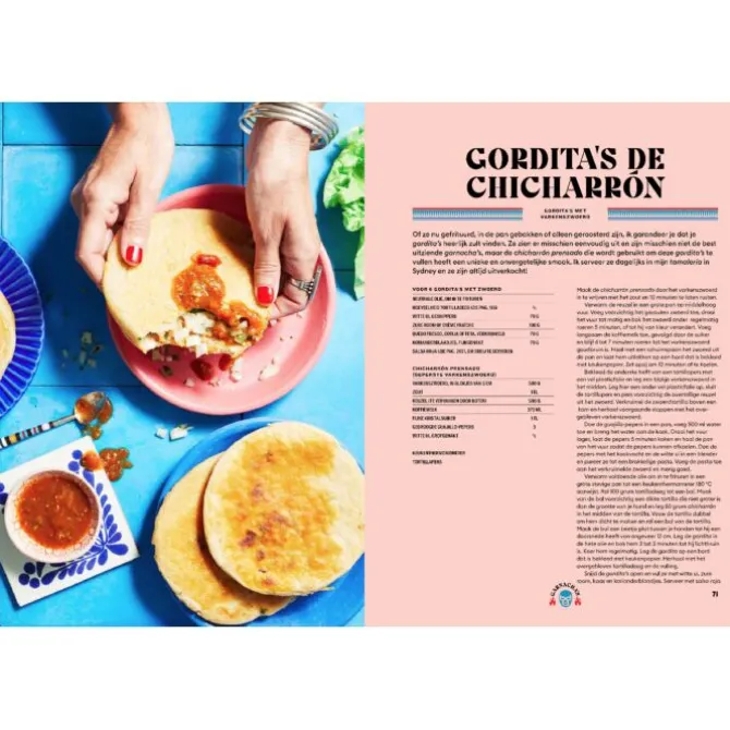 Comida Mexicana : snacks, taco’s, torta’s, tamales & desserts