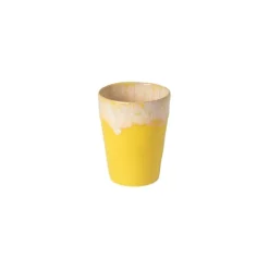Costa Nova Grespresso latte mok 380 ml aardewerk geel
