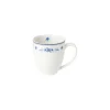 Costa Nova Vila beker 410 ml aardewerk wit-blauw