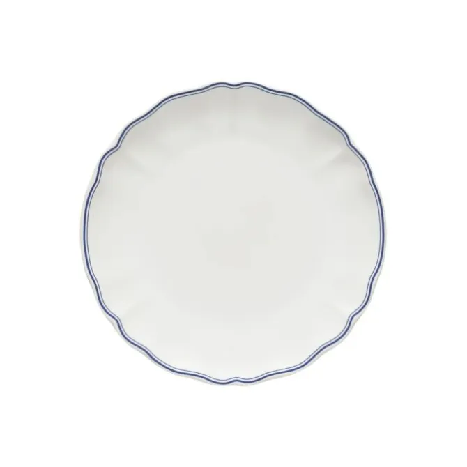 Costa Nova Vila dinerbord ø 27 cm aardewerk wit-blauwe rand