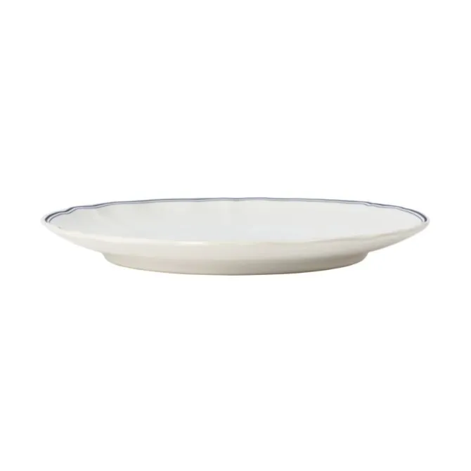 Costa Nova Vila dinerbord ø 27 cm aardewerk wit-blauwe rand