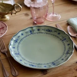 Costa Nova Vila dinerbord ø 27 cm aardewerk olijf-blauw