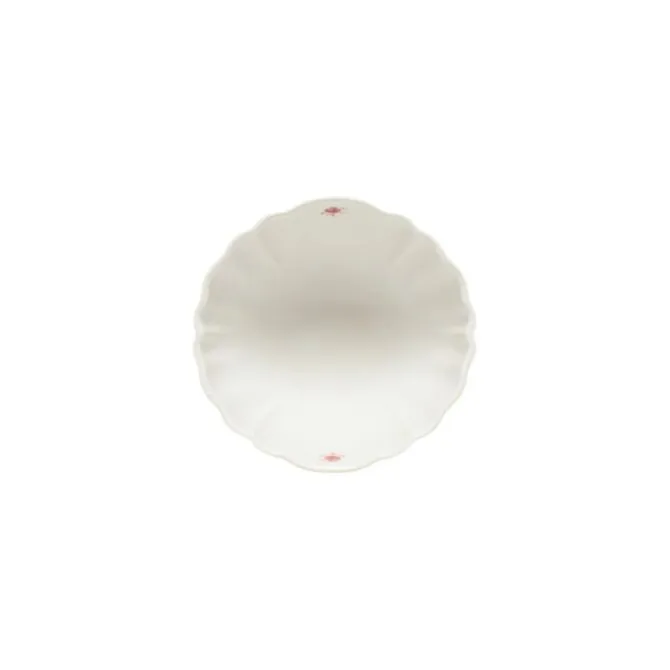 Costa Nova Vila kom ø 16 cm aardewerk wit-rood