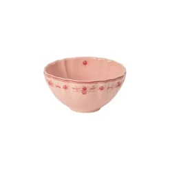 Costa Nova Vila kom ø 16 cm aardewerk roze-rood