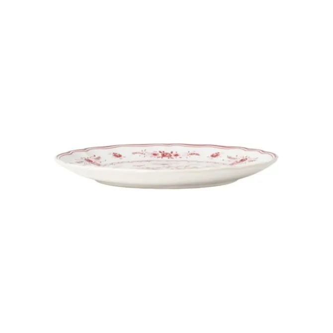 Costa Nova Vila ontbijtbord ø 21 cm aardewerk wit-rood