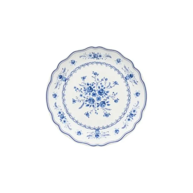 Costa Nova Vila ontbijtbord ø 21 cm aardewerk beige-blauw