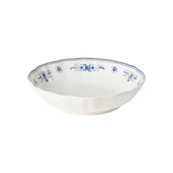 Costa Nova Vila soepbord ø 23 cm aardewerk wit-blauw