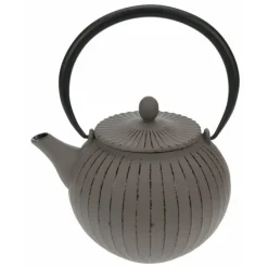 Cosy & Trendy Lantern theepot met filter 1,2 liter gietijzer grijs