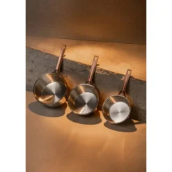Cristel 1826 Bicentenaire sauspan ø 20 cm rvs met koperen greep