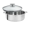 Cristel Casteline Removable sauteerpan met Platine deksel ø 24 cm rvs