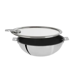 Cristel Casteline Removable Exceliss+ wok met Strate deksel ø 28 cm