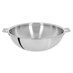 Cristel Casteline Removable wok met glasdeksel ø 20 cm rvs