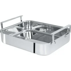 Cristel Castel'pro 3-laags braadslede 30 x 22 cm rvs