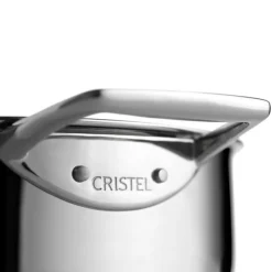 Cristel Castel'Pro Multiply hoge koekenpan met twee grepen + glasdeksel Ø 28 cm