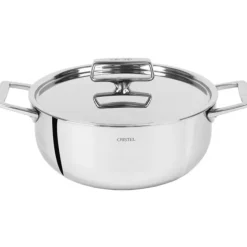 Cristel Castel'Pro Multiply kookpan met rvs deksel ø 16 cm rvs