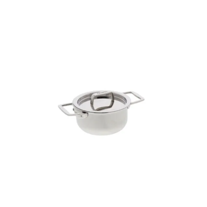 Cristel Castel'pro 5-ply kookpan met rvs deksel ø 9 cm rvs
