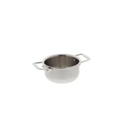 Cristel Castel'pro 5-ply kookpan met rvs deksel ø 10 cm rvs
