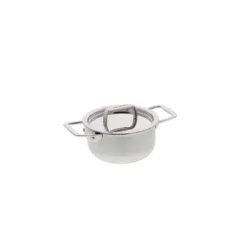 Cristel Castel'pro 5-ply kookpan met rvs deksel ø 10 cm rvs