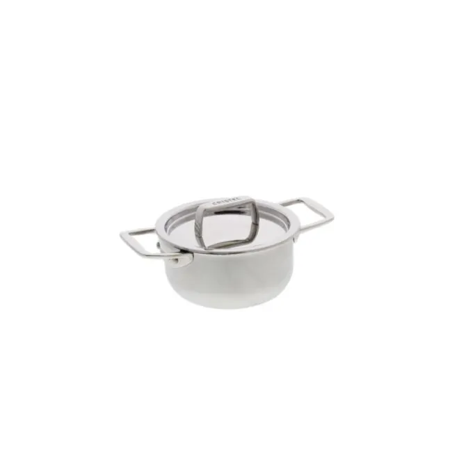 Cristel Castel'pro 5-ply kookpan met rvs deksel ø 10 cm rvs