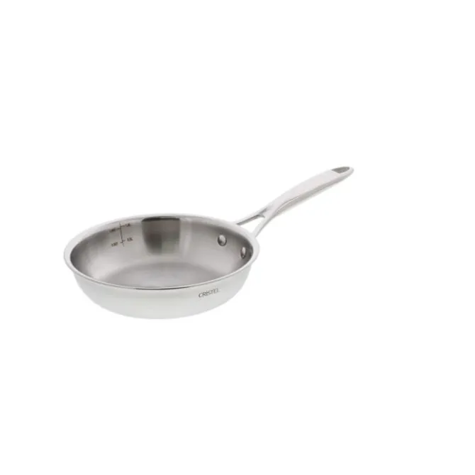 Cristel Castel'Pro Ultraply hoge koekenpan ø 18 cm rvs