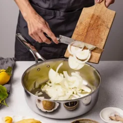 Cristel Castel'Pro Ultraply sauteerpan met rvs deksel ø 28 cm rvs