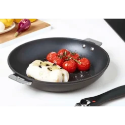 Cristel Cookway Removable koekenpan met anti-aanbaklaag ø 30 cm alum112inium zwart