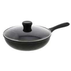 Cristel Cookway sauteuse met anti-aanbaklaag en glasdeksel ø 24 cm