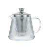 Cristel Darjeeling theepot 1,2 liter rvs/glas