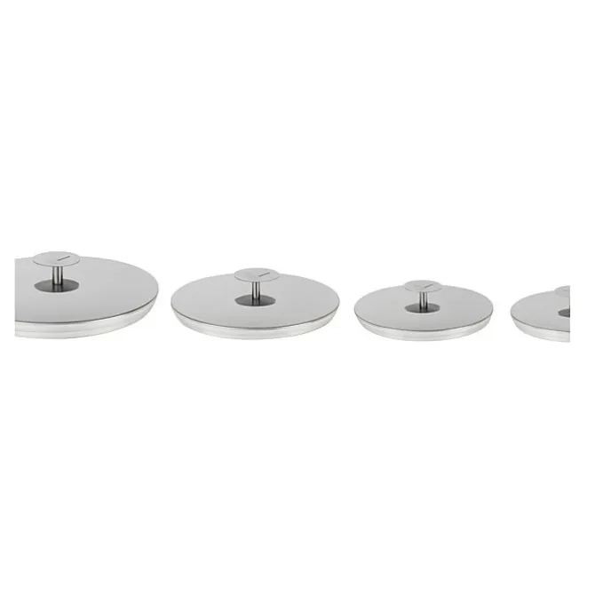 Cristel Graphite dekselset ø 14 + 16 + 18 + 20 cm rvs 4-deli