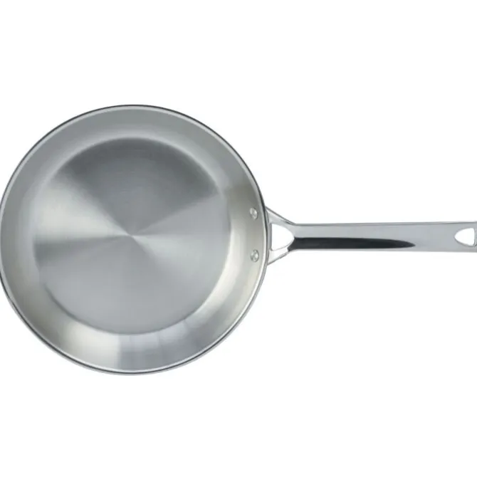 Cristel 1826 koekenpan ø 28 cm geborsteld rvs