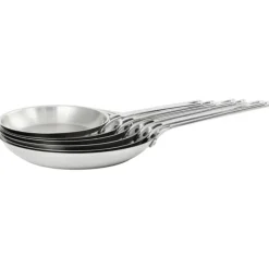 Cristel 1826 koekenpan ø 20 cm geborsteld rvs