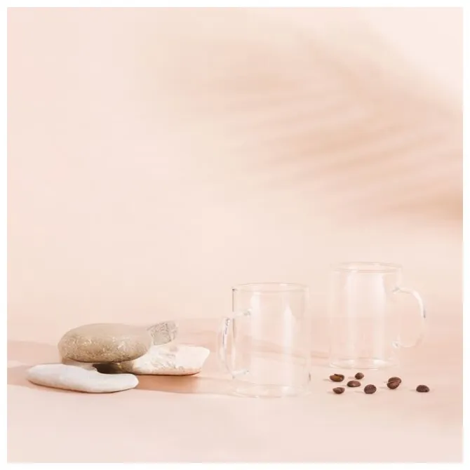 Cristel koffieglazenset 200 ml 2 stuks