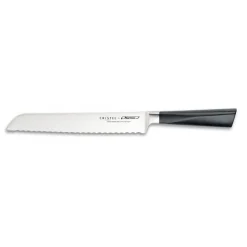 Cristel Marttiini broodmes 21 cm messenstaal zwart
