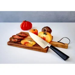 Cristel Marttiini koksmes 21 cm messenstaal zwart