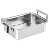 Cristel mini braadslede 12 x 10 cm rvs